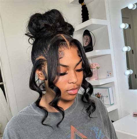 black girl bun hairstyles|cute bun hairstyles black girls.